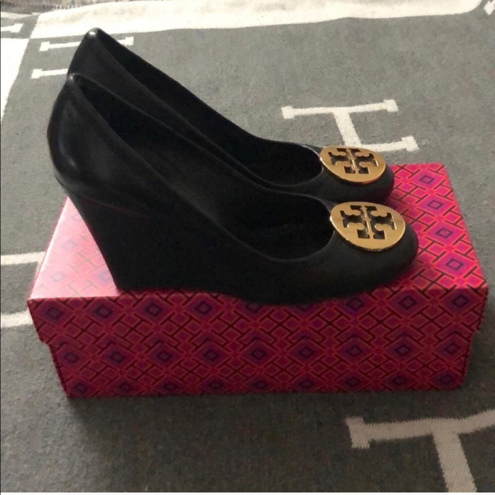 Tory Burch Wedge Pumps